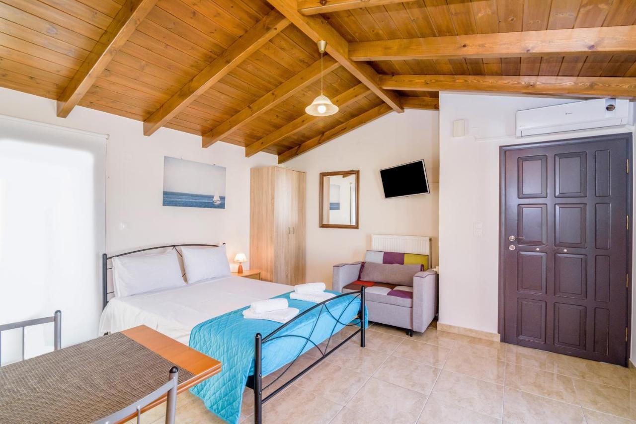 Hotel Michalis Studio Souda Esterno foto