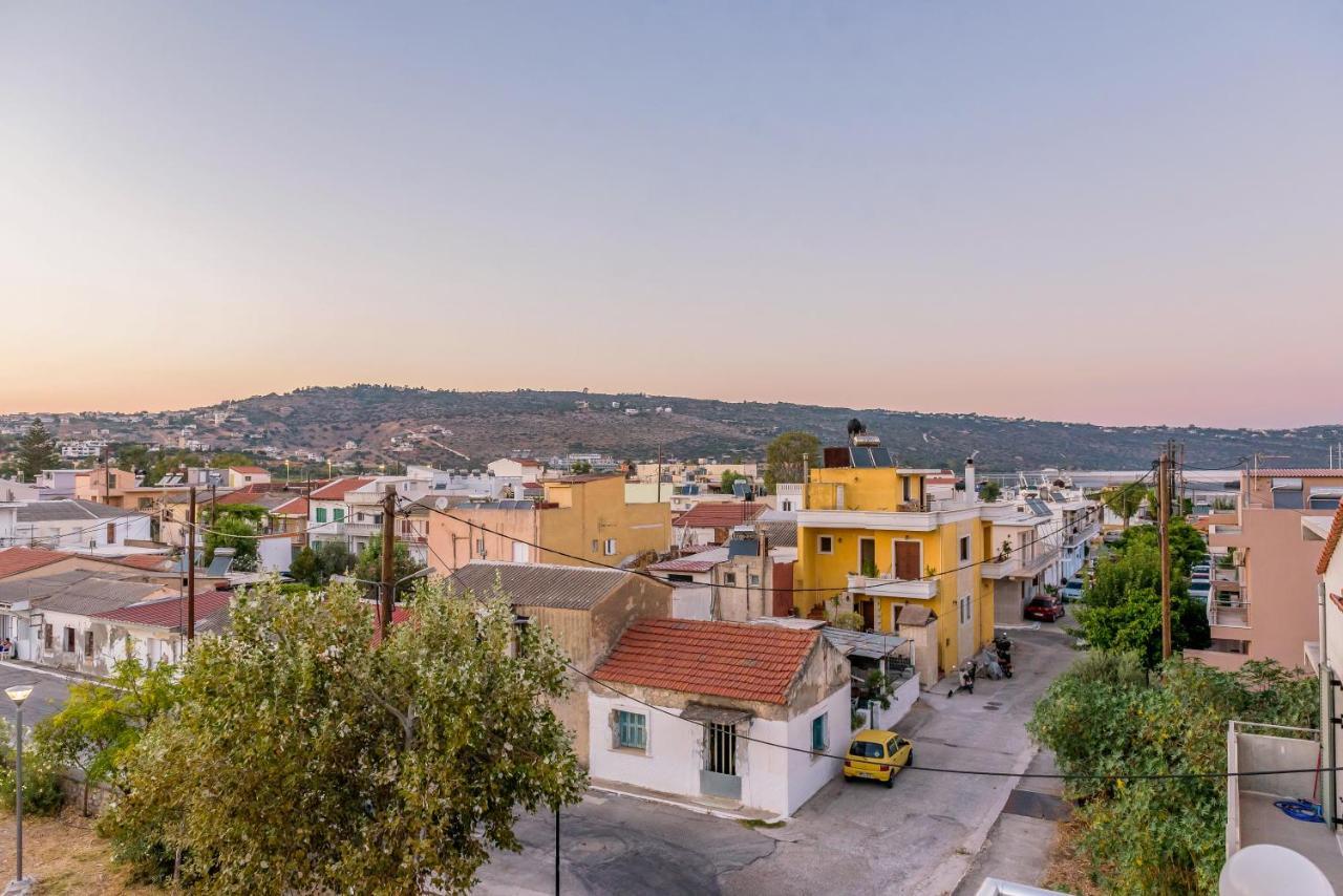 Hotel Michalis Studio Souda Esterno foto