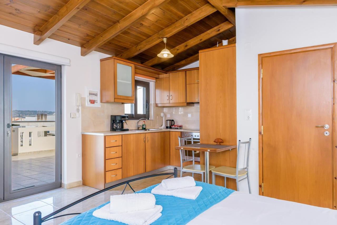 Hotel Michalis Studio Souda Esterno foto