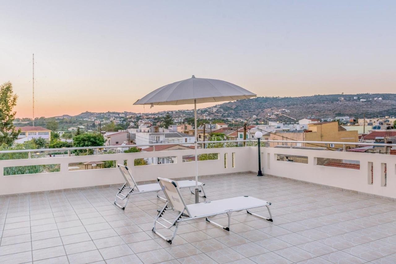 Hotel Michalis Studio Souda Esterno foto