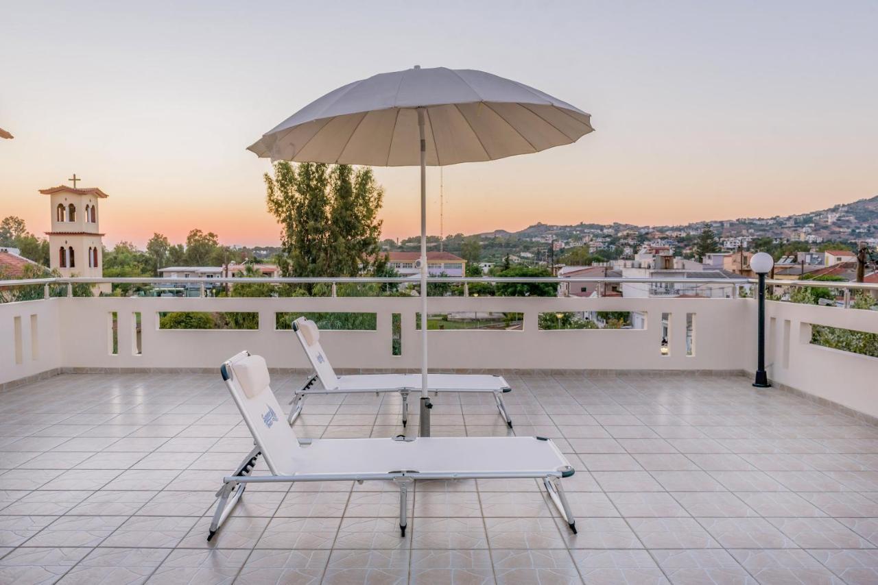 Hotel Michalis Studio Souda Esterno foto